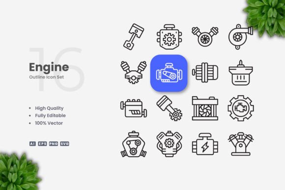 Engine Icons: Graphics and Icons for Real Projects