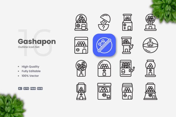Gashapon Icons Review