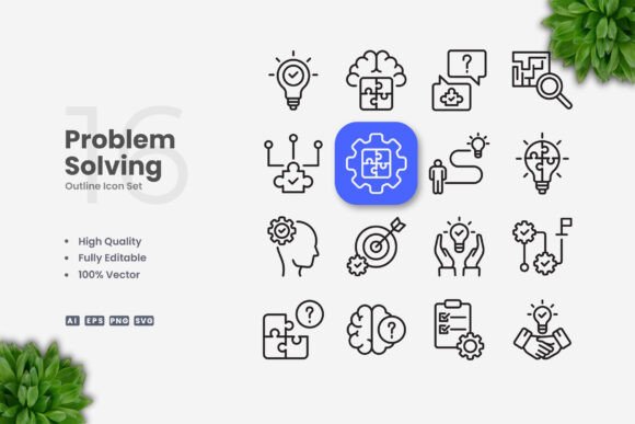 Problem Solving Icons